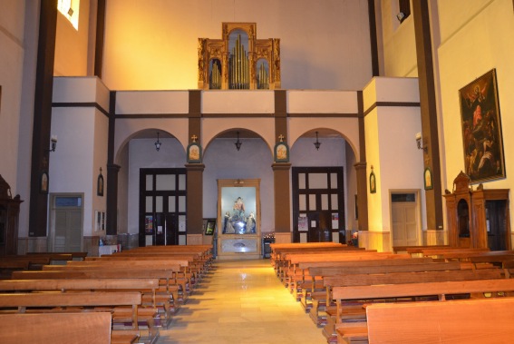 Chiesa di S.Rocco a Montorio al Vomano (Te): organo seicentesco