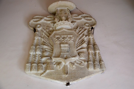 Chiesa di S.Rocco a Montorio al Vomano (Te): stemma famiglia Micozzi