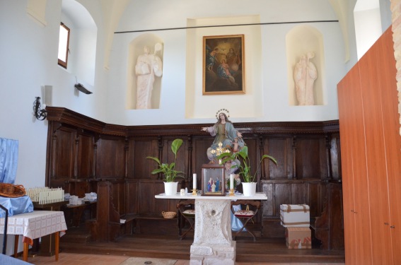 Chiesa della Madonna degli Angeli a Mosciano S.Angelo (Te): chorus