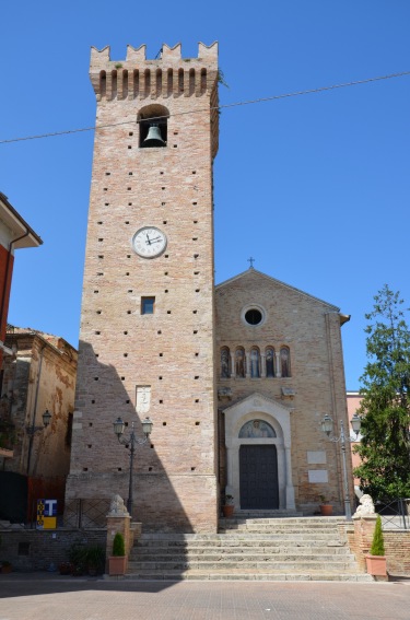 Chiesa di S.Michele Arcangelo e Torre Acquaviva a Mosciano S.Angelo (Te)