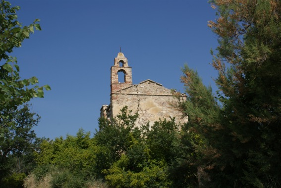 Chiesa di S. Maria di Pastignano a Pagannoni Alto: ruderi