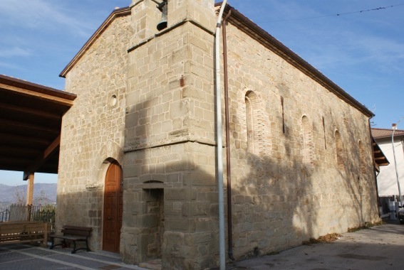 Chiesa di S.Salvatore a Pagliaroli di Cortino (Te)