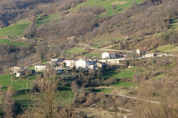 Chiesa di S.Giovanni Battista a Pastignano di Torricella Sicura (Te): veduta