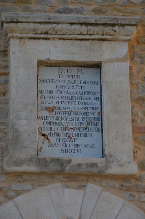 Chiesa di S.Maria de Podio a Penna S.Andrea (Te)