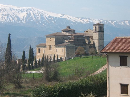 Chiesa di S.Felice Martire a Poggio Picenze prima del terremoto del 2009