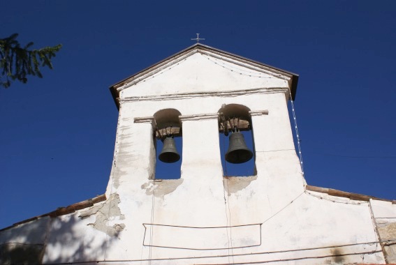 Chiesa di S.Nicola di Bari a Poggio Rattieri: campanile a vela