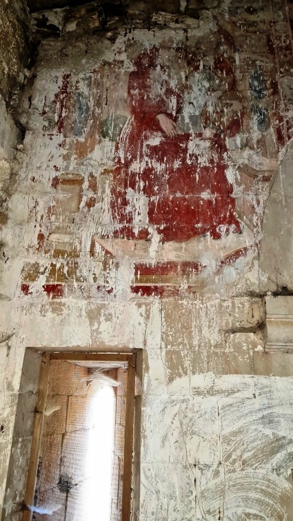 Eremo di S.Nicola di Corno a Casale San Nicola di Isola del Gran Sasso (Te): affreschi in sagrestia