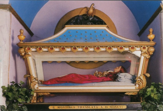 Sarcofago di Santa Colomba (fonte: dalla rete)
