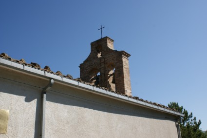 Chiesa della Madonna della Sgrima a Schiaviano: campanile