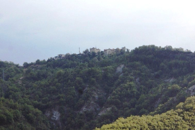 La frazione di Settecerri di Valle Castellana (Te) vista da San Vito