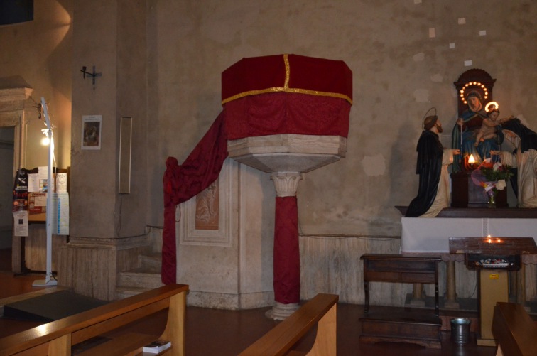 Chiesa di S.Domenico a Teramo: pulpito