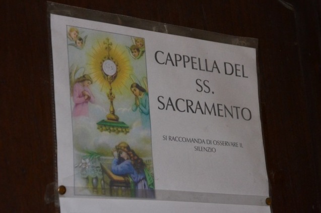 Chiesa di S.Domenico a Teramo: Cappella dell SS. Sacramento