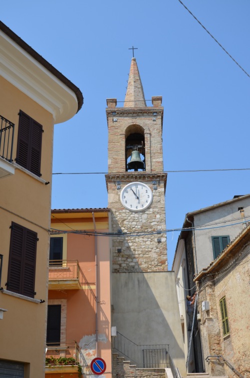 Campanile dell'antica Chiesa di S.Flaviano a Torano Nuovo (Te)