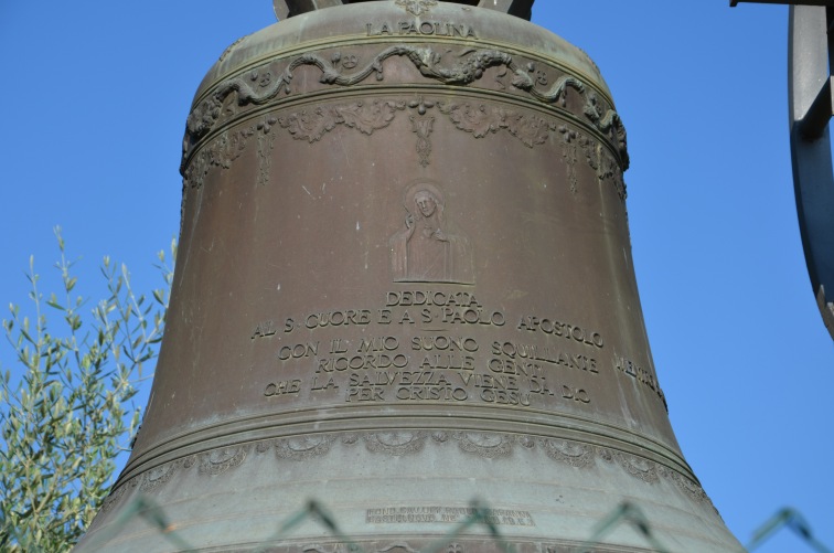 Chiesa di S.Maria Assunta a Tortoreto Lido (Te): la campana "Paolina"