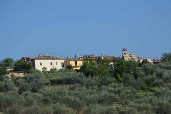 Trignano di Isola del G.Sasso (Te): panorama