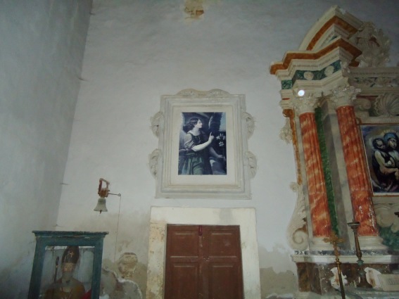 Chiesa della SS. Trinit a Trinit di Campli: Arcangelo Gabriele (copia da Guido Reni)