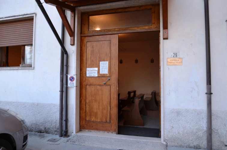 Chiesa della Madonna del Carmine a Villa Lempa di Civitella del Tronto (Te): Cappella S.Gabriele dell'Addolorata