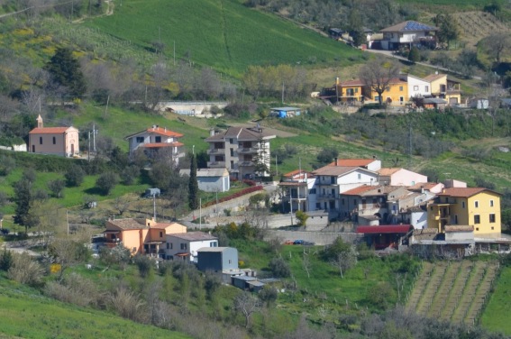 Veduta di Villa Romita di Teramo