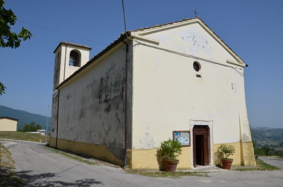 Chiesa di S.Andrea Apostolo a Viulla Rossi di Castelli (Te)