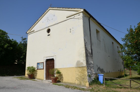 Chiesa di S.Andrea Apostolo a Viulla Rossi di Castelli (Te)