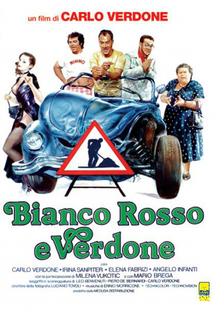 Bianco, rosso e Verdone - poster - locandina